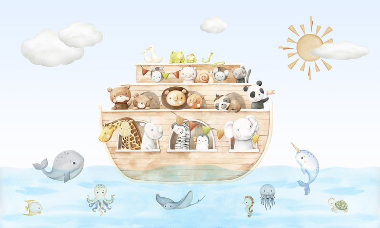 Noah's Journey Wall Mural