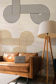 Décor Panoramique Abstraction Dix-Huit