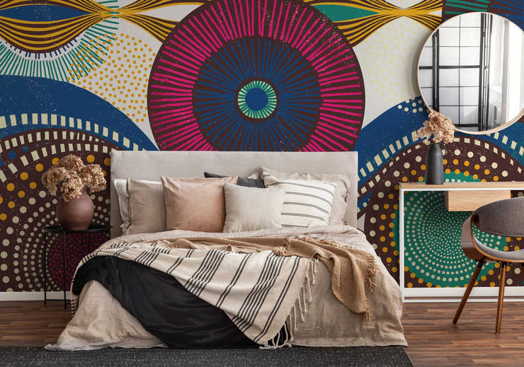 Décor Panoramique Tribal Africain