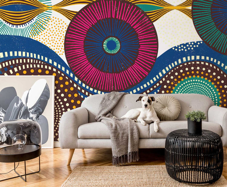 Décor Panoramique Tribal Africain