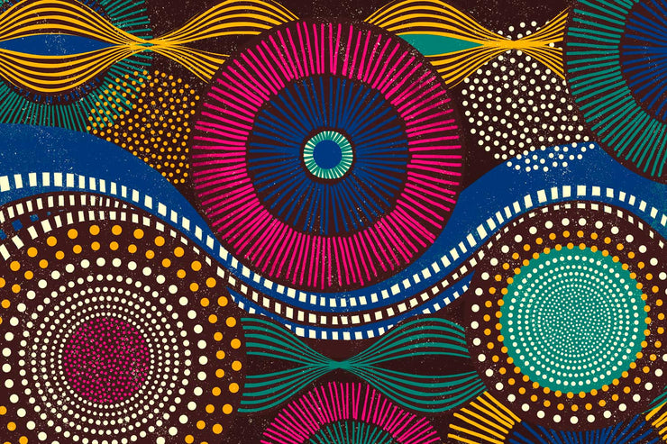 Décor Panoramique Tribal Africain