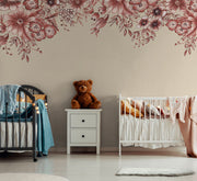Papier Peint Rose Beige