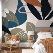 Décor Panoramique Jardin Abstrait Néerlandais