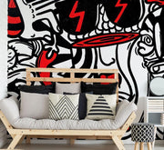 Chill Street Graffiti Wall Mural-Urban-Eazywallz