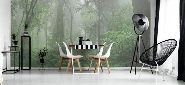 Deep Jungle Panoramic Wallpaper Mural-Landscapes & Nature,Panoramic-Eazywallz