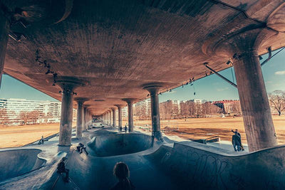 Stockholm Skate Park Wall Mural-Urban-Eazywallz