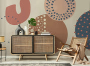 Free Form Desert Clay Wall Mural