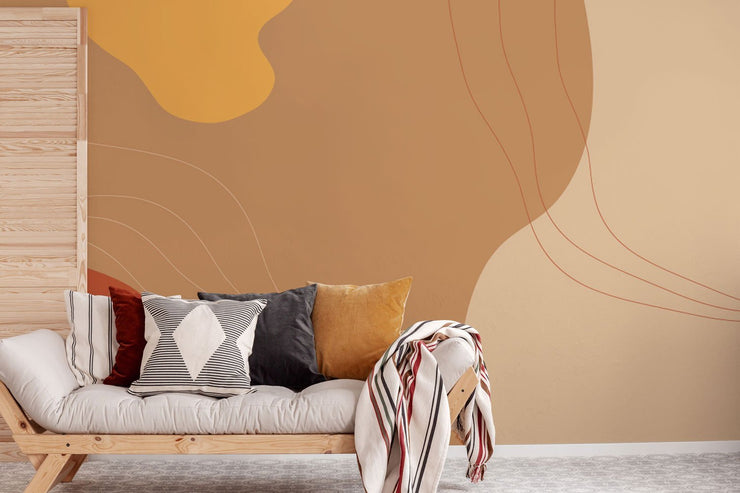 Grand Abstract Tone 6 Wallpaper Mural