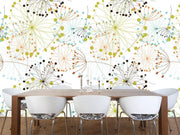 Colorful dandelion pattern Wall Mural-Patterns-Eazywallz