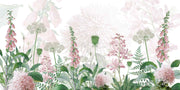 Rosy Fields Wallpaper Mural