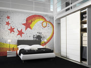 Shooting Star Wall Mural-Urban,Textures-Eazywallz