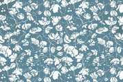 "blue vintage roses" Wallpaper Mural